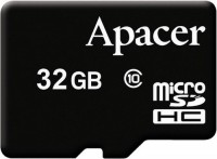Купити карта пам'яті Apacer microSDHC Class 10 за ціною від 216 грн.