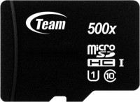 Купити карта пам'яті Team Group microSDHC Class 10 500x за ціною від 117 грн.