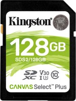 Купити карта пам'яті Kingston SD Canvas Select Plus (SDXC Canvas Select Plus 128Gb) за ціною від 445 грн.