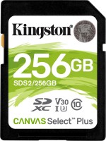 Купити карта пам'яті Kingston SD Canvas Select Plus (SDXC Canvas Select Plus 256Gb) за ціною від 599 грн.