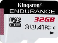 Купити карта пам'яті Kingston High-Endurance microSD (High-Endurance microSDHC 32Gb) за ціною від 373 грн.