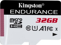 Купити карта пам'яті Kingston High-Endurance microSD (High-Endurance microSDHC 32Gb) за ціною від 415 грн.