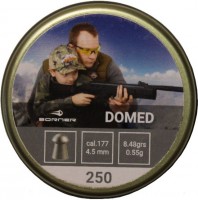 Купить пули и патроны BORNER Domed 4.5 mm 0.55 g 250 pcs  по цене от 216 грн.