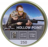Купить кулі й патрони BORNER Hollow Point 4.5 mm 0.58 g 250 pcs: цена от 227 грн.