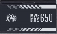 Купити блок живлення Cooler Master MWE V2 Bronze (MPE-6501-ACAAB) за ціною від 4237 грн.