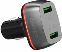 Купити зарядний пристрій ANKER PowerDrive+ 2  за ціною від 999 грн.