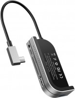 Купити кардридер / USB-хаб BASEUS Bend Angle No. 7 Multifunctional Type-C  за ціною від 1799 грн.