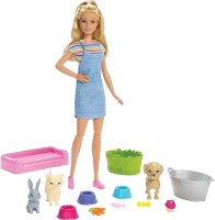 Купить кукла Barbie Play and Wash Pets FXH11  по цене от 850 грн.