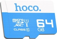 Купити карта пам'яті Hoco microSD Class 10 (microSDXC Class 10 64Gb) за ціною від 370 грн.