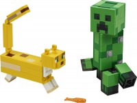 Купити конструктор Lego BigFig Creeper and Ocelot 21156  за ціною від 3229 грн.