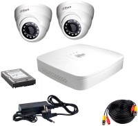 Купить комплект видеонаблюдения Dahua KIT-HDCVI-2D/HDD500: цена от 9953 грн.