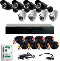 Купить комплект видеонаблюдения CoVi Security AHD-44WD KIT/HDD1000: цена от 15581 грн.