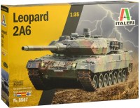 Купить сборная модель ITALERI Leopard 2A6 (1:35)  по цене от 1747 грн.