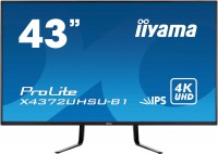 Купити монітор Iiyama ProLite X4372UHSU-B1  за ціною від 28025 грн.