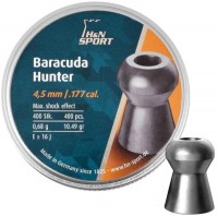 Купить кулі й патрони Haendler & Natermann Baracuda Hunter 4.5 mm 0.68 g 400 pcs: цена от 450 грн.
