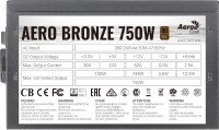 Купити блок живлення Aerocool Aero Bronze (750W) за ціною від 3006 грн.