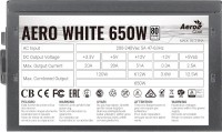 Купити блок живлення Aerocool Aero White (650W) за ціною від 5972 грн.