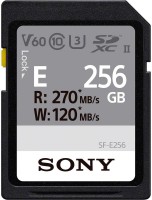 Купити карта пам'яті Sony SDXC SF-E Series UHS-II (256Gb) за ціною від 5199 грн.