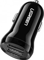 Купить зарядное устройство Ugreen 2xUSB 24W Car Charger  по цене от 299 грн.