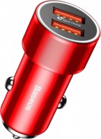 Купити зарядний пристрій BASEUS Small Screw Dual-USB Quick Charge Car Charger за ціною від 599 грн.