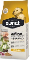 Купити корм для собак Ownat Dog Classic Lamb & Rice 4 kg за ціною від 844 грн.