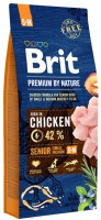 Купити корм для собак Brit Premium Senior S+M 3 kg  за ціною від 436 грн.