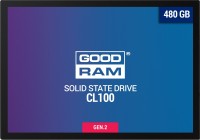 Купити SSD GOODRAM CL100 GEN 2 (SSDPR-CL100-480-G2) за ціною від 2022 грн.