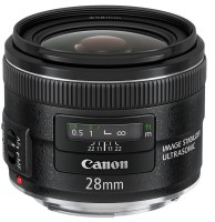 Купить объектив Canon 28mm f/2.8 EF IS USM  по цене от 18438 грн.