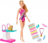 Купить лялька Barbie Dreamhouse Adventures Swim and Dive GHK23: цена от 800 грн.