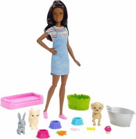 Купить кукла Barbie Play and Wash Pets FXH12  по цене от 970 грн.