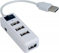 Купить кардридер / USB-хаб Gembird UHB-U2P4-21: цена от 149 грн.