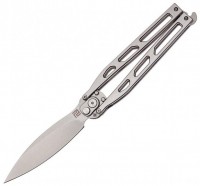 Купить нож / мультитул Artisan Kinetic Balisong Steel Silver  по цене от 2600 грн.