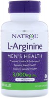 Купити амінокислоти Natrol L-Arginine 3000 mg за ціною від 773 грн.