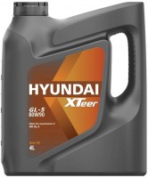 Купить трансмиссионное масло Hyundai XTeer GL-5 80W-90 4L  по цене от 933 грн.