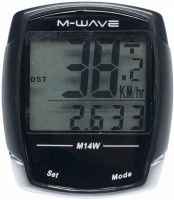 Купить велокомпьютер / спидометр M-Wave M14W: цена от 887 грн.