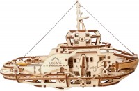 Купить 3D пазл UGears Tugboat: цена от 950 грн.