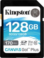 Купити карта пам'яті Kingston SDXC Canvas Go! Plus (128Gb) за ціною від 465 грн.