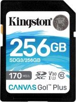 Купити карта пам'яті Kingston SDXC Canvas Go! Plus (256Gb) за ціною від 740 грн.