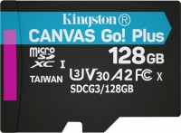 Купити карта пам'яті Kingston microSDXC Canvas Go! Plus (128Gb) за ціною від 490 грн.