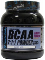 Купить аминокислоты Foods-Body BCAA 2-1-1 Powder (500 g) по цене от 540 грн.