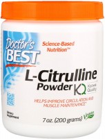 Купить аминокислоты Doctors Best L-Citrulline Powder (200 g) по цене от 1206 грн.