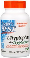 Купить аминокислоты Doctors Best L-Tryptophan 500 mg по цене от 1175 грн.