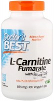 Купить спалювач жиру Doctors Best L-Carnitine Fumarate 855 mg 60 cap: цена от 1065 грн.