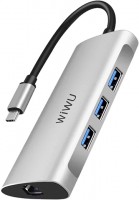Купить кардридер / USB-хаб WiWU Alpha 631STR: цена от 789 грн.