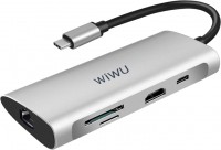 Купити кардридер / USB-хаб WiWU Alpha 831HRT  за ціною від 1999 грн.