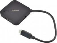 Купить картридер / USB-хаб Qilive Q.8049  по цене от 569 грн.