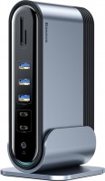 Купити кардридер / USB-хаб BASEUS Working Station Multifunctional Type-C HUB  за ціною від 4718 грн.