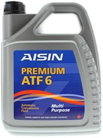 Купить трансмісійне мастило AISIN Premium ATF6 5L: цена от 2043 грн.
