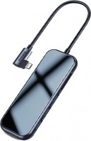Купити кардридер / USB-хаб BASEUS Mirror USB-C to 3xUSB3.0+HDMI+SD/TF+PD  за ціною від 1349 грн.