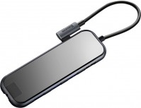 Купить картридер / USB-хаб BASEUS USB-C to 3xUSB3.0+HDMI+RJ45+PD: цена от 1494 грн.